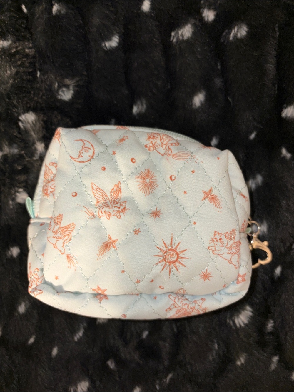 Urban Outfitters Quilted Cosmetic Pouch